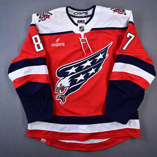 Image of Trineyev, Bogdan<br>Third Set 1 - Screaming Eagle - Game-Issued (GI)<br>Washington Capitals<br>2025-26<br>#87