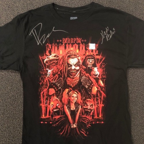 Bray Wyatt and Alexa Bliss SIGNED