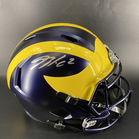NFL - Michigan Blake Corum Signed Replica Speed Helmet