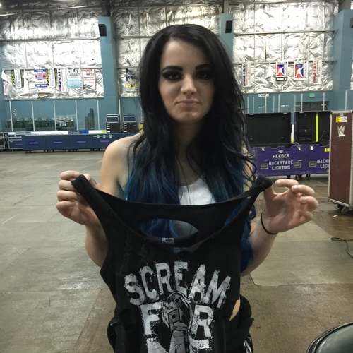 paige scream for me shirt