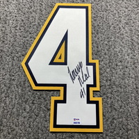 NFL - Chargers Lorenzo Neal Signed Jersey Number