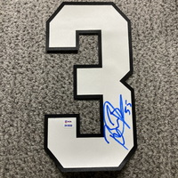 NFL - Panthers Brian Burns Signed Jersey Number