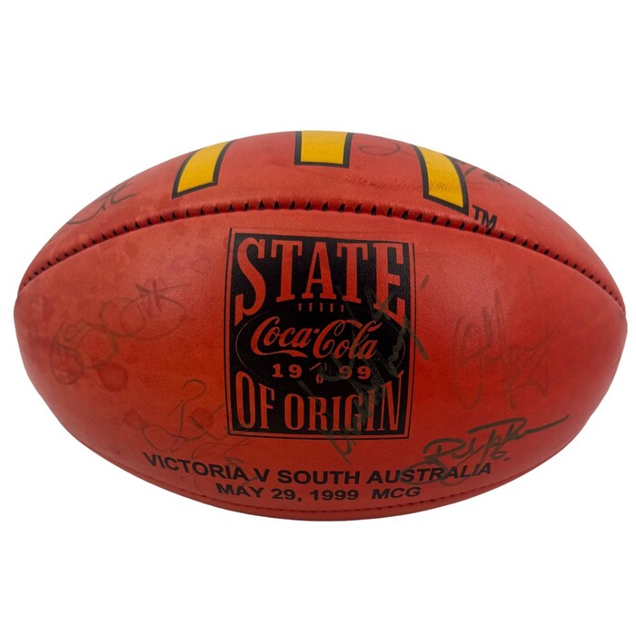 Photo of 1999 Victoria Team Signed Match Issued Football