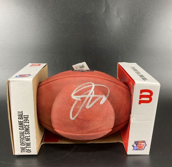 NFL - Dolphins Jaylen Wright Signed Authentic Football