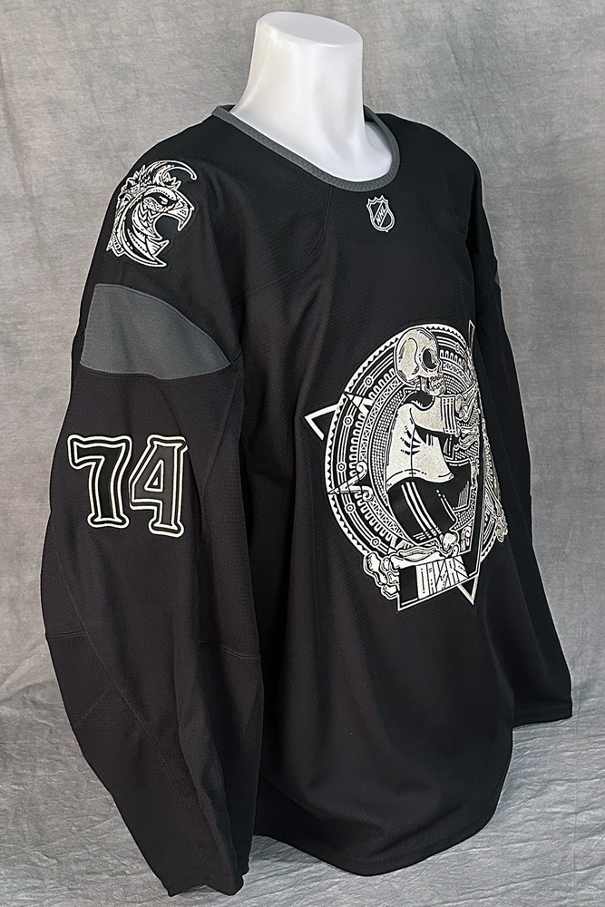 Stuart Skinner #74 - Autographed 2025-26 Edmonton Oilers Dia de los Muertos (Day of the Dead) Ltd Edition Fanatics Practice Jersey (Autographed Only / Not Worn)