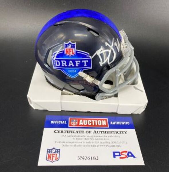 NFL - Jaguars Brian Thomas Signed NFL Draft Mini Helmet