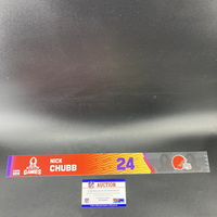 NFL - Browns Nick Chubb 2023 Pro Bowl Games Nameplate Special Edition 2 ...