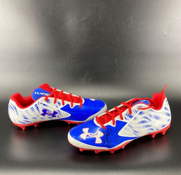 Bills -  AJ McCarron Signed Cleats Size 11