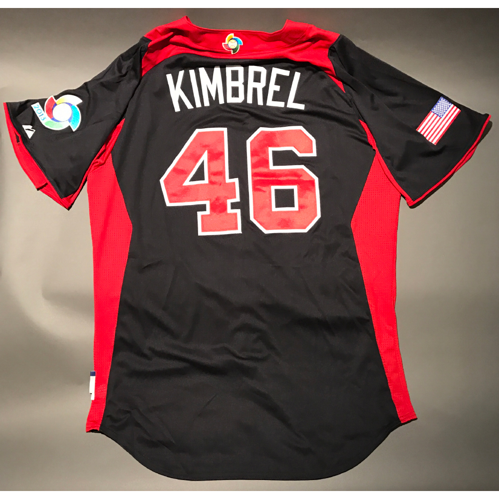 2013 World Baseball Classic Jersey USA Jersey, Craig Kimbrel 46