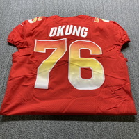 NFL - Chargers Russell Okung Game Issued 2017 Pro Bowl Jersey Size 48