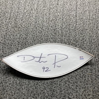 NFL - Chiefs Dontari Poe Signed White Panel