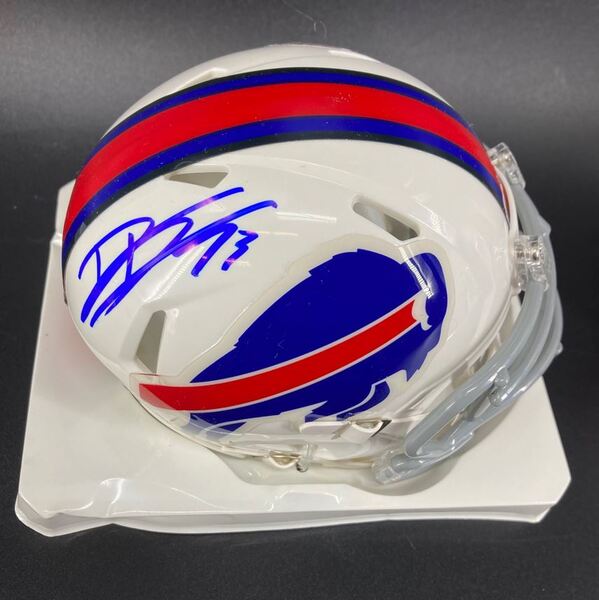 NFL - Bills Dion Dawkins Signed Mini Helmet