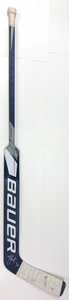 #30 Laurent Brossoit Game Used Stick - Autographed - Winnipeg Jets ...