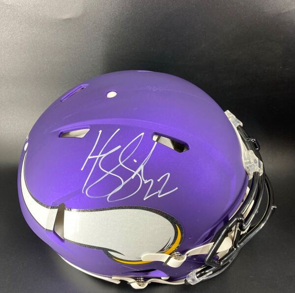 NFL - Vikings Harrison Smith Signed Authentic Speed Helmet