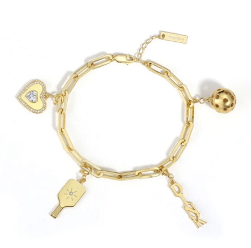 Photo of Pickle Me Charmed Bracelet - Gold