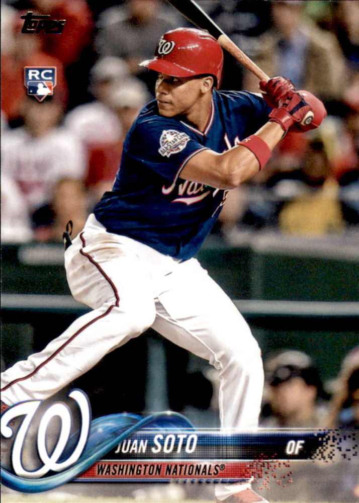 2018 Topps Update #US300 Juan Soto Rookie Card