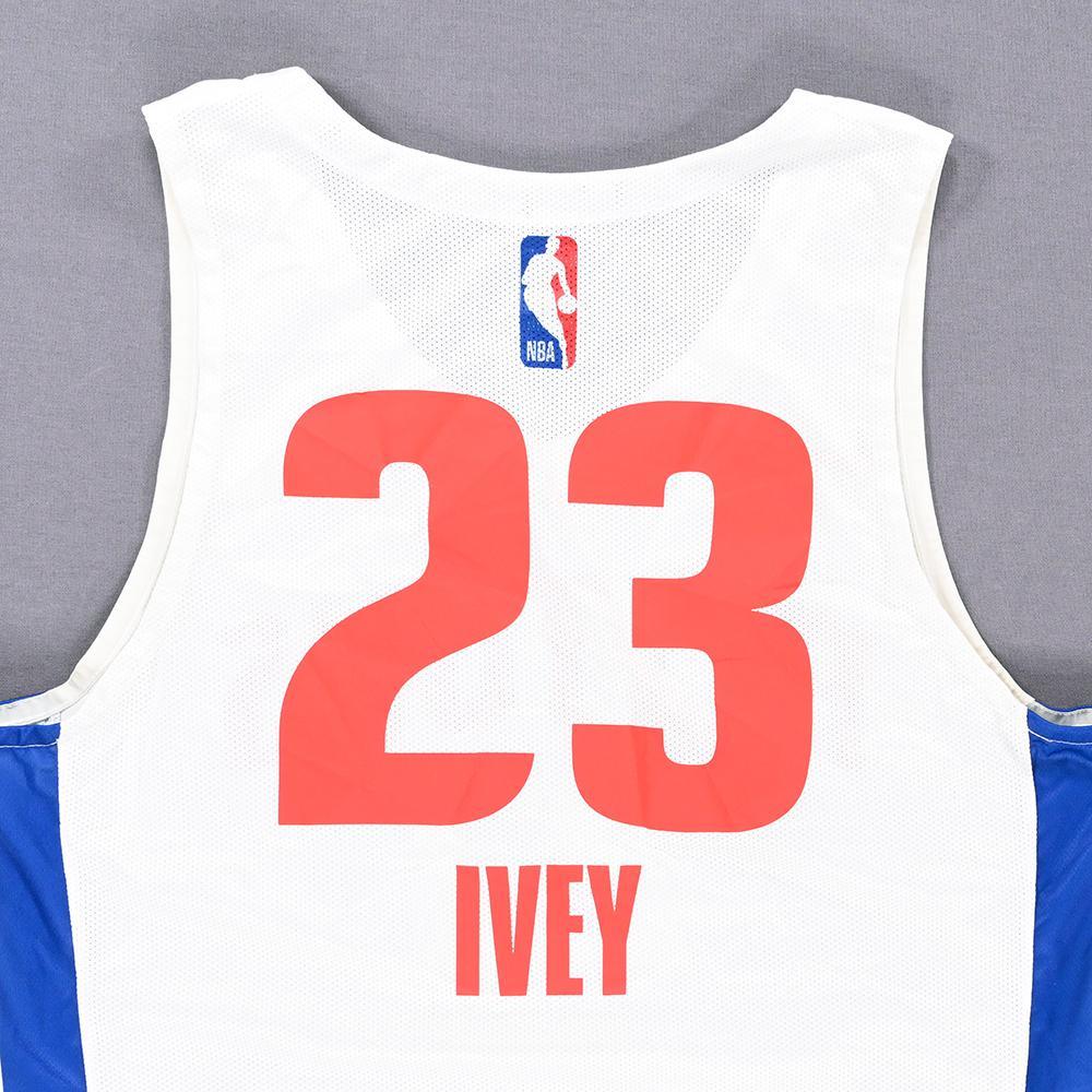 Jaden Ivey Detroit Pistons GameWorn Summer League Jersey Drafted