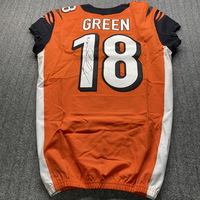 STS - Bengals AJ Green Signed Game Worn Jersey (11/26/17) Size 40 W/ 50t...