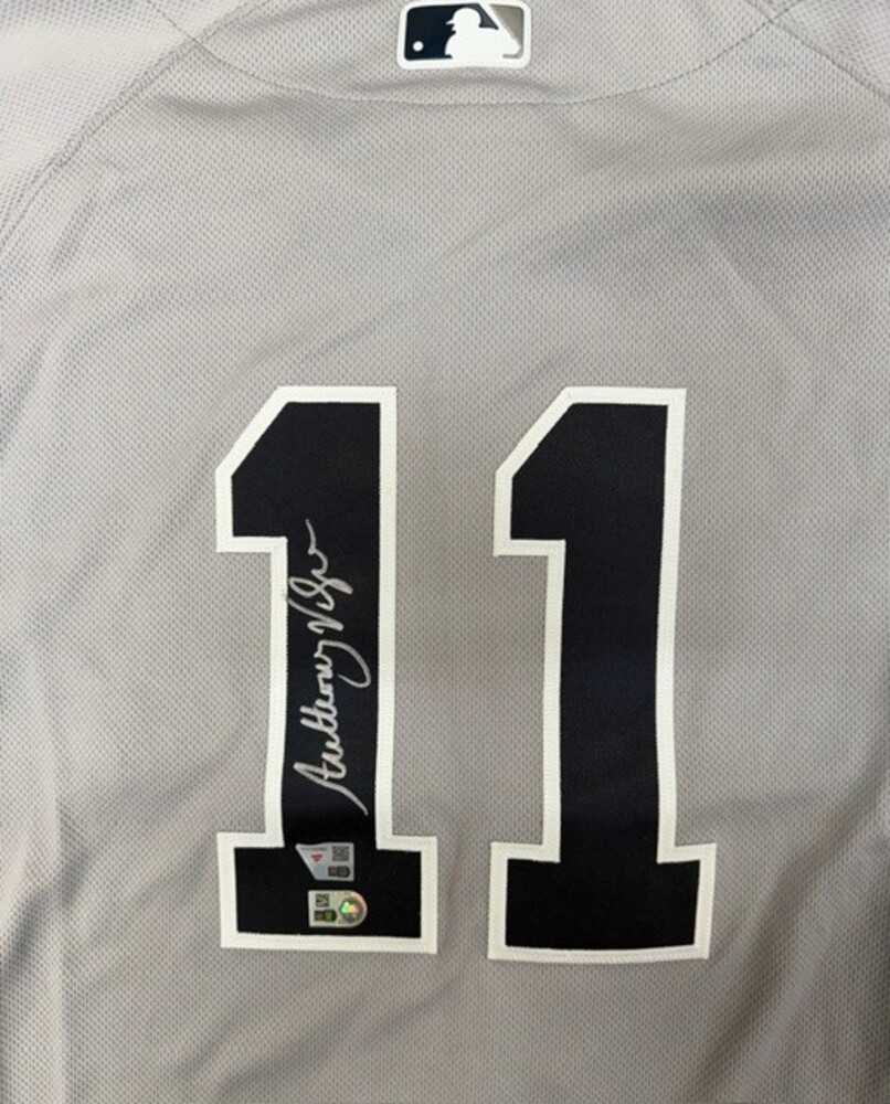 Anthony Volpe Autographed Grey Yankees Authentic Jersey | MLB Auctions