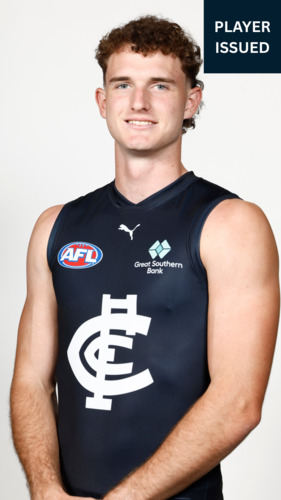 Photo of 2025 Round 19 Carlton Respects Guernsey - Hudson O'Keeffe