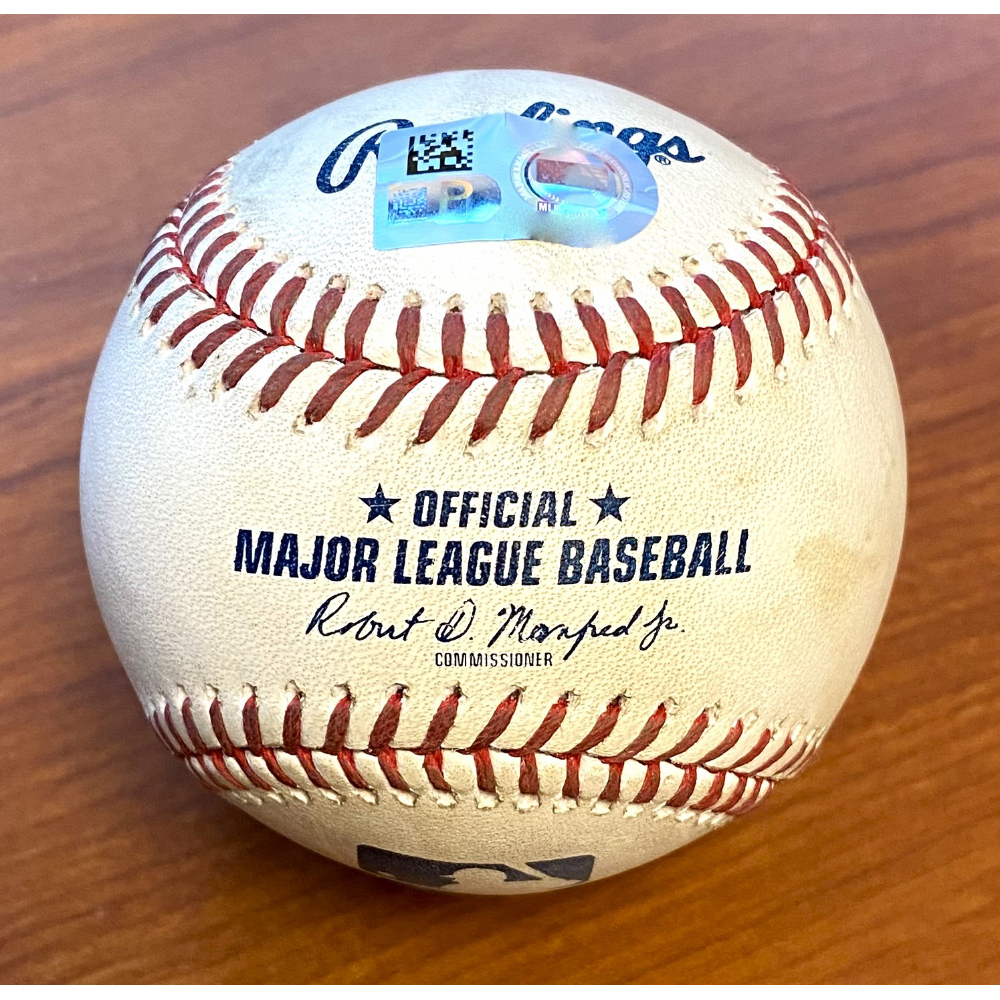 Game-Used Baseball: Tarik Skubal Detroit Tigers Strikeout - Cy