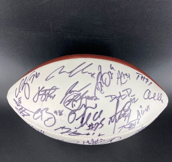 NFL - Multi Signed Pro Bowl Panel Ball Signed By Over 25 Players Includi...