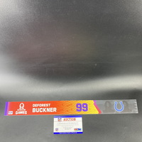 NFL - Colts DeForest Buckner 2023 Pro Bowl Games Nameplate Special Editi...