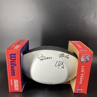 NFL - Chiefs Multi Sign Super Bowl LVIII Commemorative Panel Ball Signed...