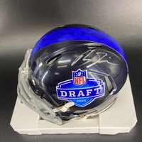 NFL - Chargers Brendan Rice Signed NFL Draft Mini Helmet