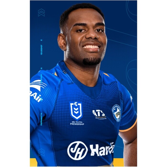 Kitione Kautoga Signed Club Debut Locker Room Poster