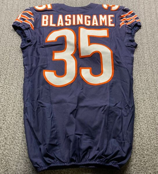 London Games - Bears Khari Blasingame Game Used Jersey (10/13/24) Size 42