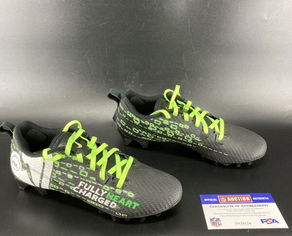 MCMC - Saints Justin Reid Game Worn Custom Cleats 2025 Season Size 12 - ...