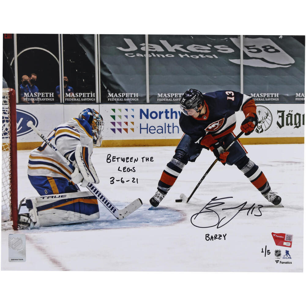 Mat Barzal New York Islanders Autographed 11