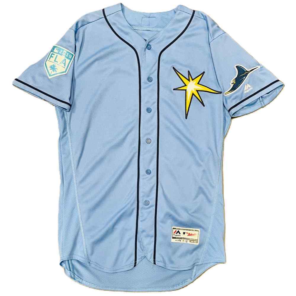Team Issued Autographed Spring Training Burst Jersey: Willy Adames