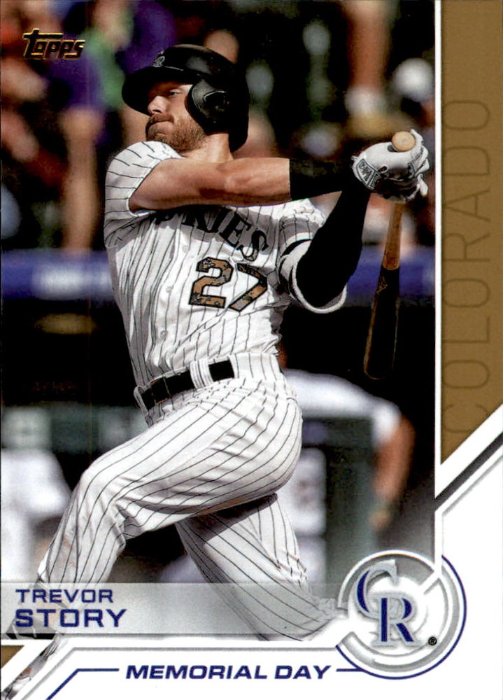 2017 Topps Salute #S47 Trevor Story
