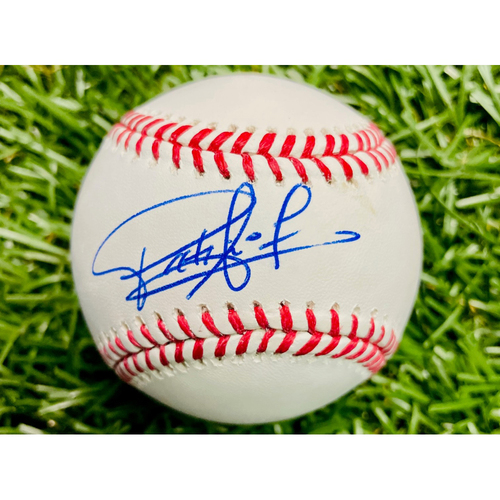 Virtual Fan Fest Weekend Auction Autographed Baseball Luis Patino