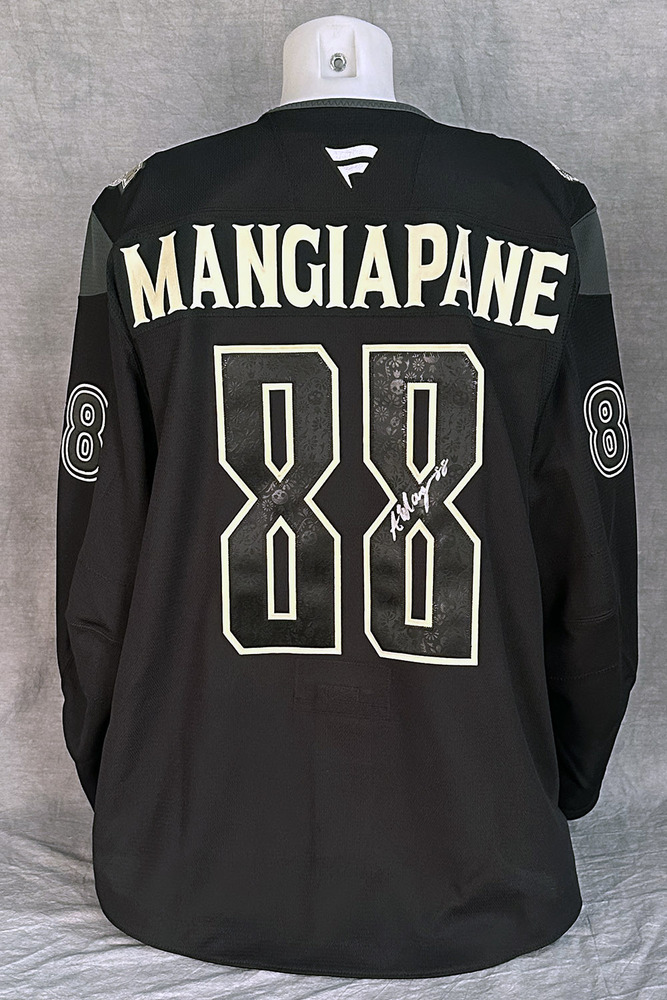Andrew Mangiapane #88 - Autographed 2025-26 Edmonton Oilers Dia de los Muertos (Day of the Dead) Ltd Edition Fanatics Practice Jersey (Autographed Only / Not Worn)
