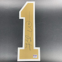 NFL - Rams Kurt Warner Signed Jersey Number