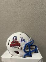 Vikings Justin Jefferson signed Pro Bowl Games Mini Helmet