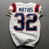 London Games - Patriots Ochaun Mathis Game Worn Jersey (10/20/2024) Size...