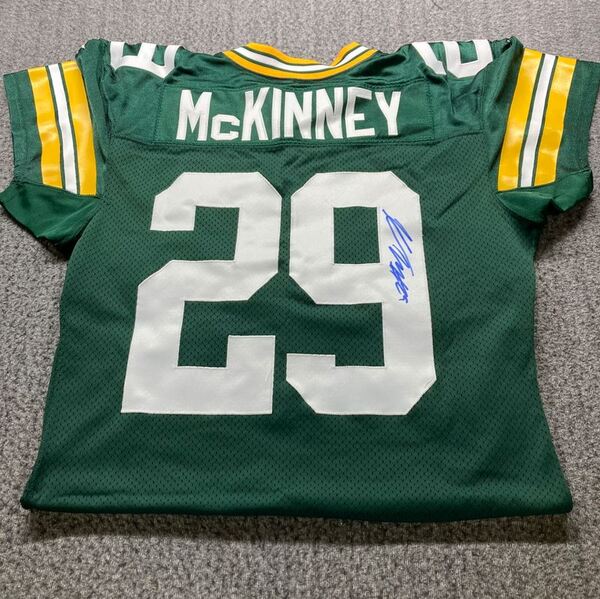 NFL - Packers Xavier McKinney Signed Authentic Jersey Size 46