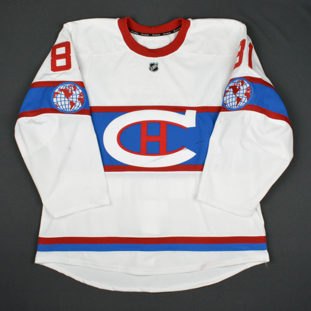 Lars Eller Montreal Canadiens Denna Laing Benefit Auction Game