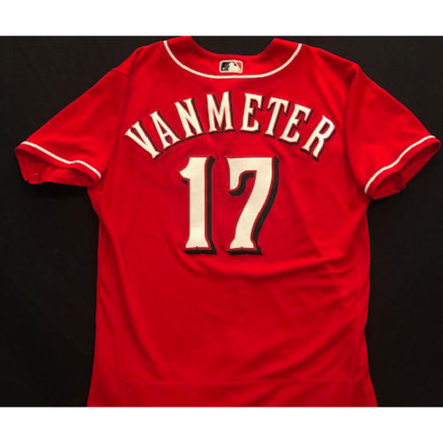 Josh VanMeter -- 2020 Spring Training Jersey -- Game-Used -- Size 44