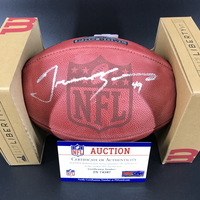 Bills - Tremaine Edmunds Signed Authentic Footbal with Pro Bowl Logo