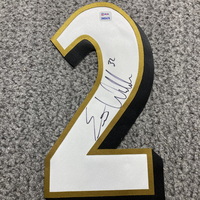 NFL - Ravens Eric Weddle Signed Jersey Number