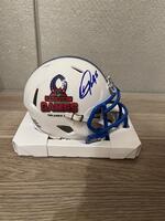 Jets Quinnen Williams signed Pro Bowl Games Mini Helmet 