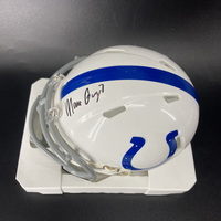 Colts - Matt Gay Signed Mini Helmet