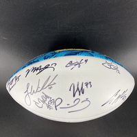 NFL - Chiefs Multi Sign Commemorative Super Bowl 54 Panel Ball Signed By...