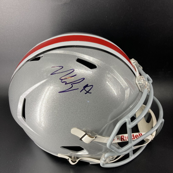 NFL - Ohio State Buckeyes Nick Bosa Signed Replica Helmet