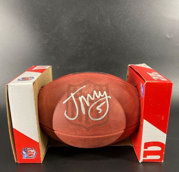 NFL - Seahawks Jason Myers Signe Authentic Football